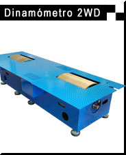 Banco de potência dinamométrico 2WD